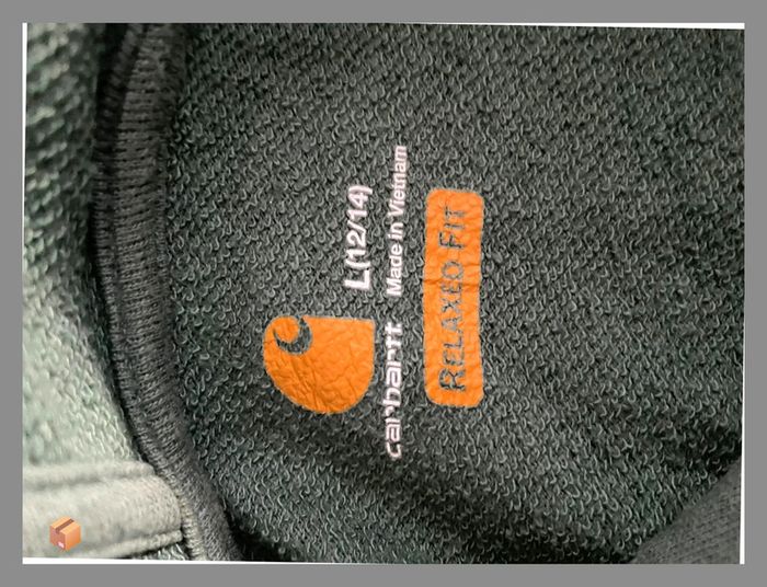 🧥 Sweat à capuche Carhartt – Taille L – Vert kaki – Homme - photo numéro 5