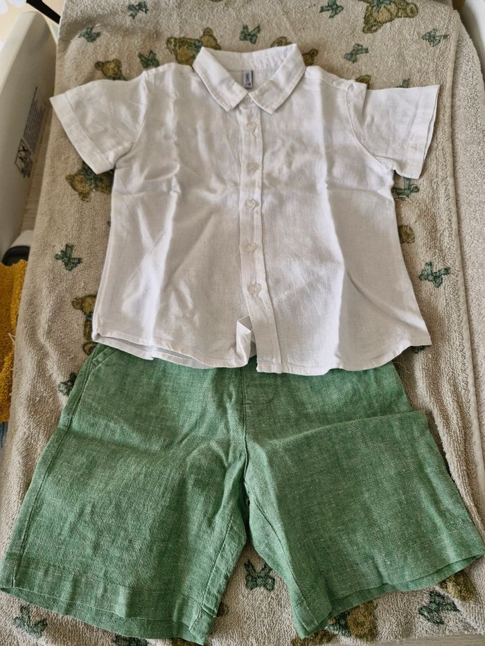 Ensemble cérémonie en lin