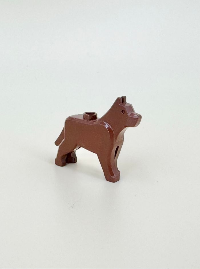 Lego Animaux City : Chien / Loup marron - photo numéro 3