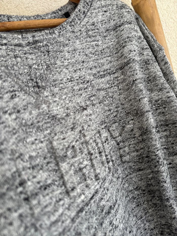 pull gris superdry taille XS - photo numéro 3