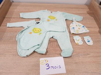 Grenouillère garçon 3mois