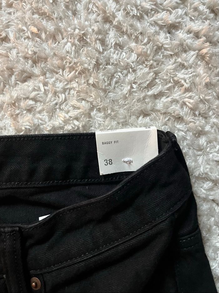 Jean baggy Zara - Noir - taille 38 - photo numéro 3