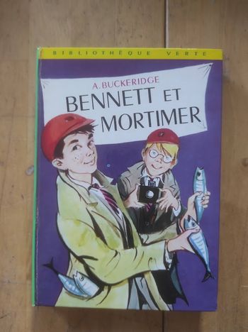 Bennett et Mortimer Anthony Buckeridge Bibliothèque verte cartonnée 1970