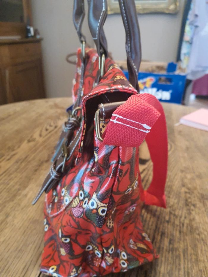 Jolie Sac à main rouge Mfhandbags neuf - photo numéro 9