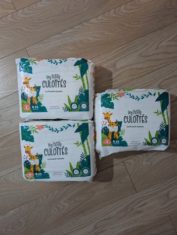 Couches culottes les petits culottes taille 6