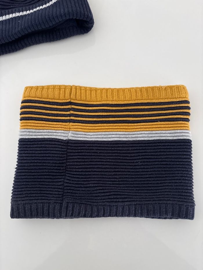 Bonnet et tour de cou garçon okaidi - photo numéro 5