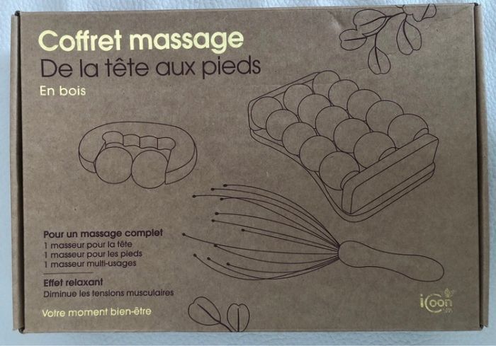 Coffret Massage de la tête aux pieds
