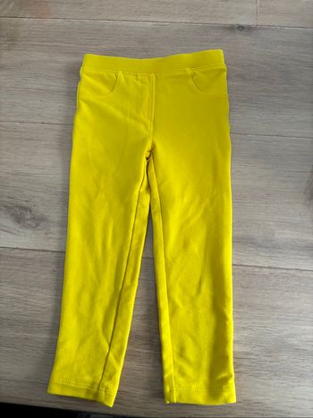 Legging jaune 3 /4 ans