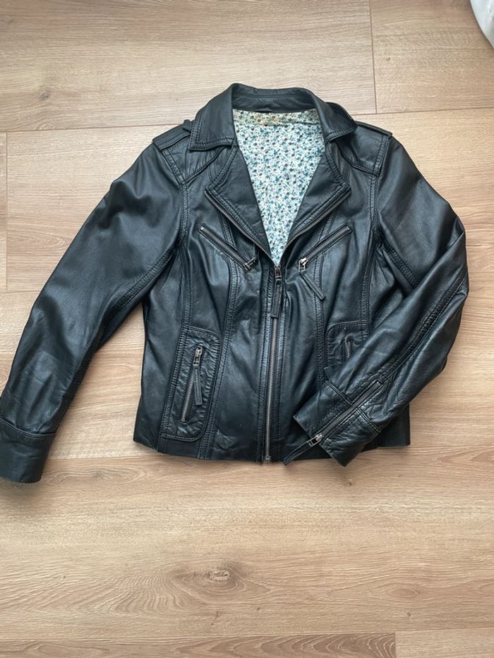 Veste en cuir