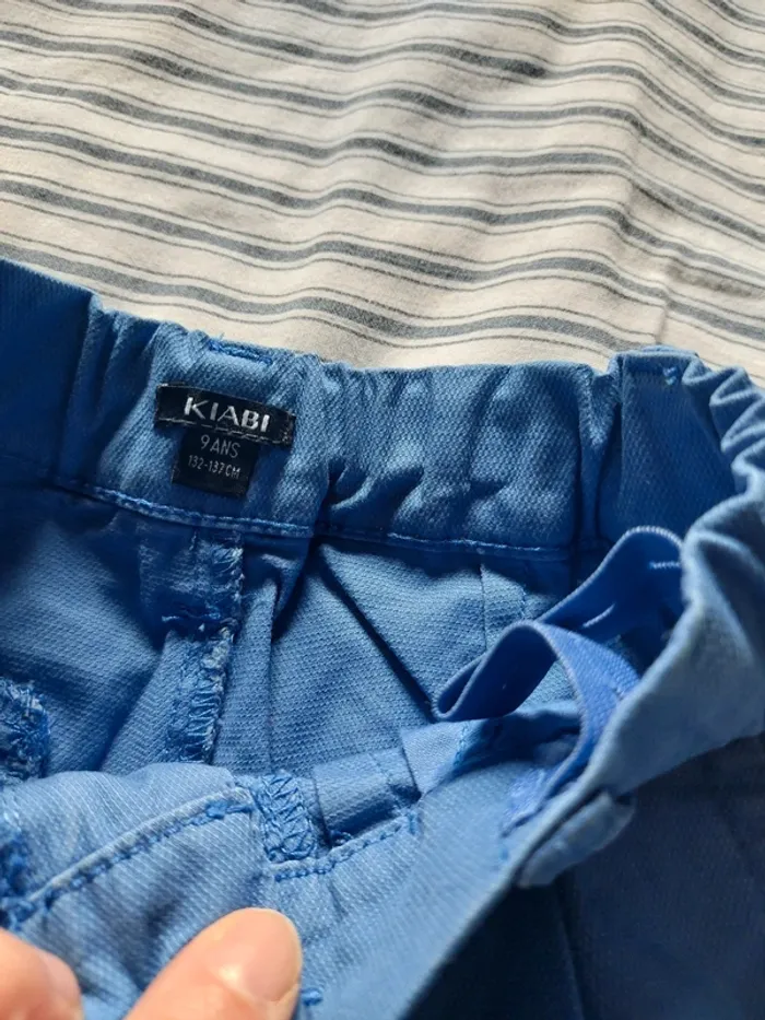 Chino bleu 9 ans - photo numéro 2