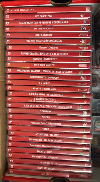 Jeux switch lire annonce