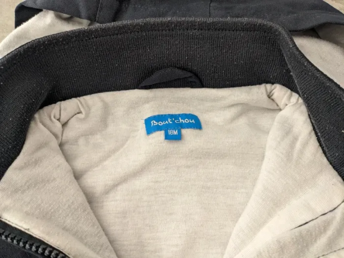 Blouson à capuche 18 mois - photo numéro 2