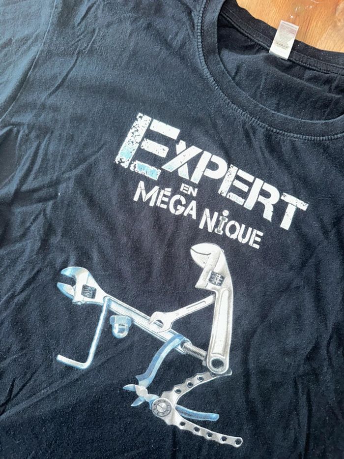 T-shirt comique meganique L - photo numéro 2