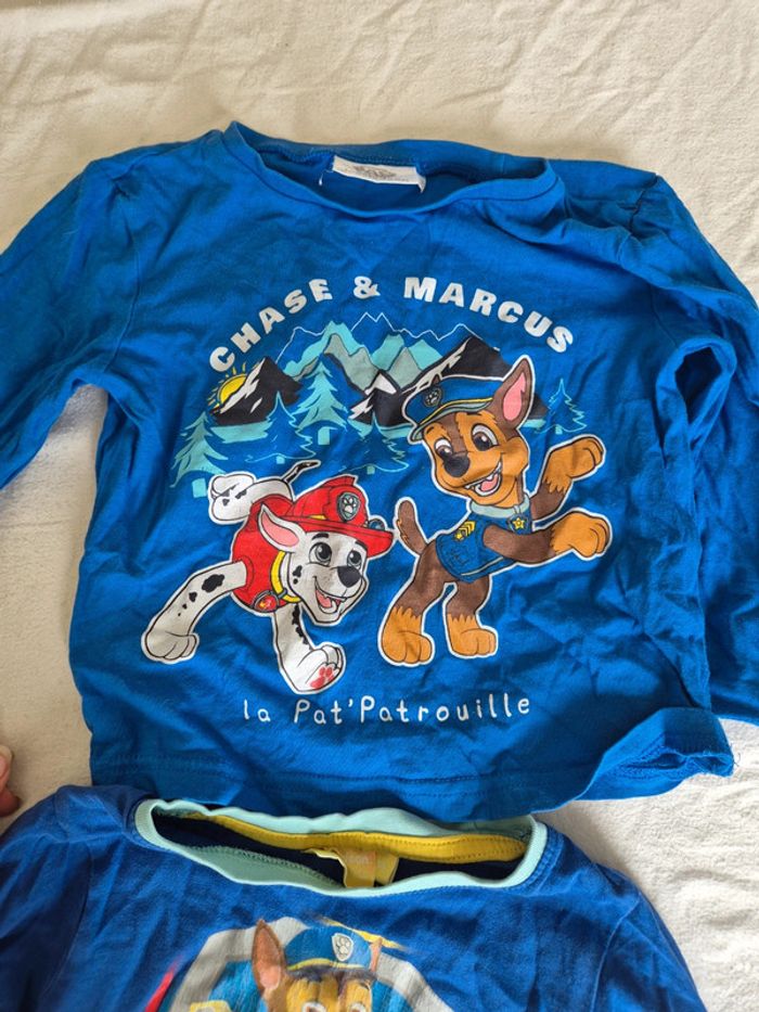 Lot t-shirt pat patrouille - photo numéro 2