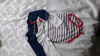 Lot de 2 bodies Little Marcel Taille 12 mois/74 cm