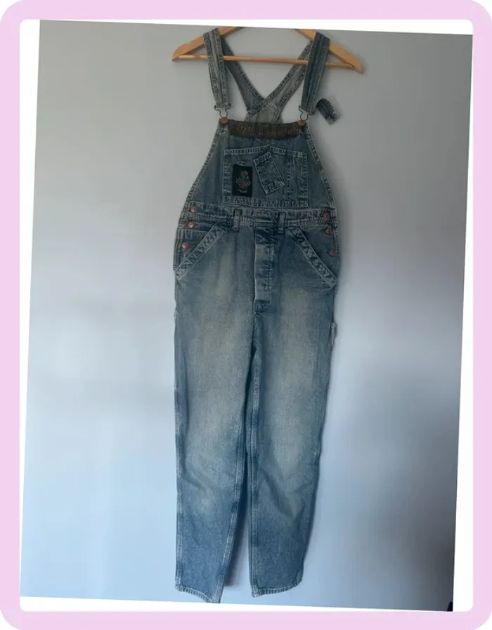 Salopette jean Chipie taille 36 – bretelles réglables & look casual cool