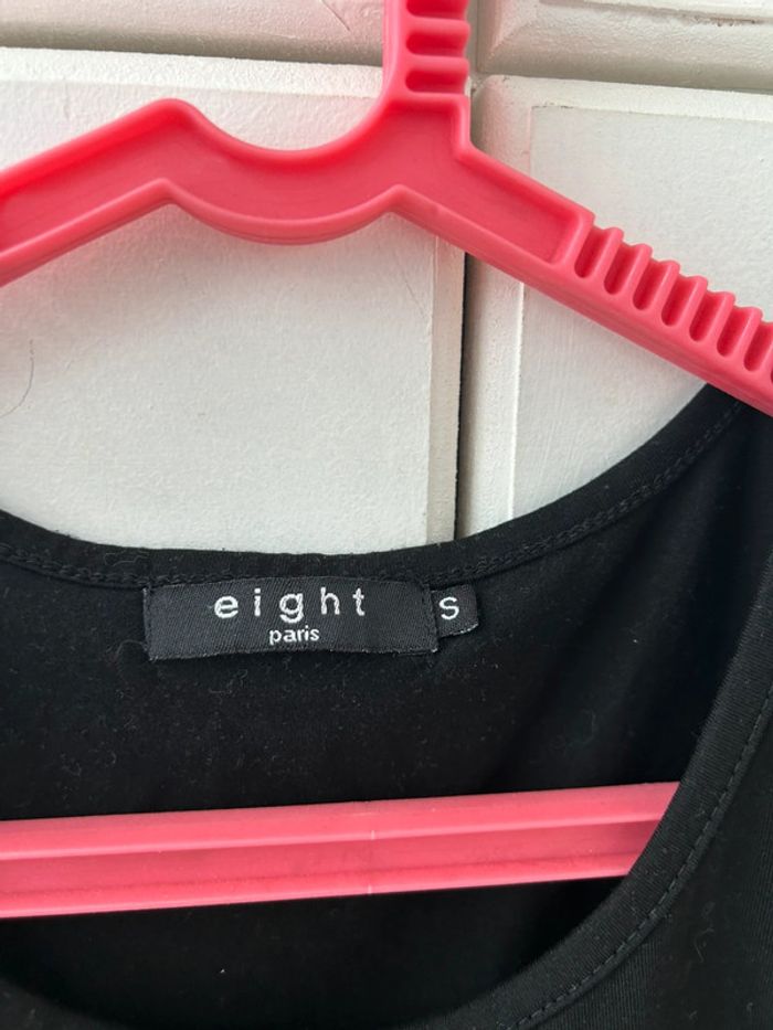 Petite robe noir eight Paris - taille s - design français - photo numéro 3