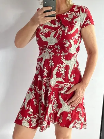 Robe oiseaux Dorothée Perkins 42