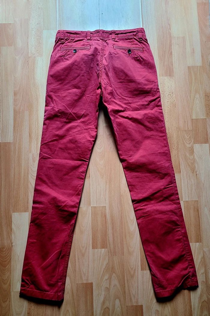 Pantalon chino rouge Tommy Hilfiger W30 L34 - photo numéro 2