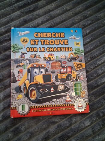 Livre "Cherche et trouve sur le chantier"