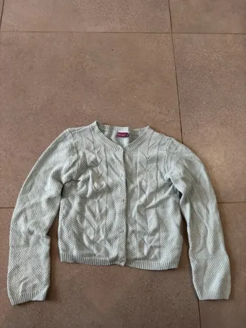 Veste bleu clair, taille 8 ans, très bon état