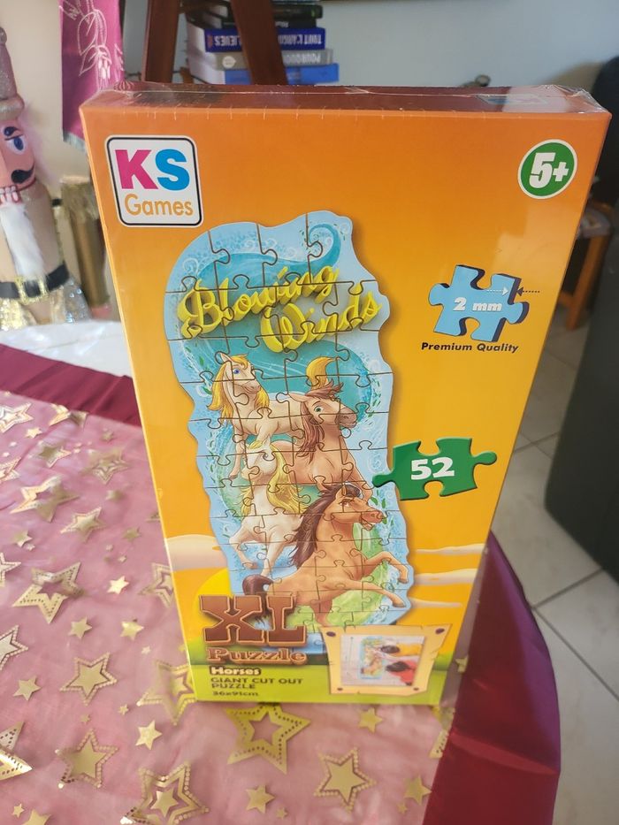 XL puzzle horses ( chevaux) 🐎 52 36x91cm - photo numéro 2