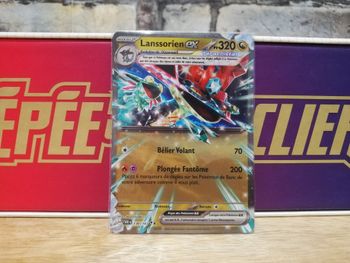 Carte Pokemon Lanssorien EX Teracristal Mascarade Crépusculaire