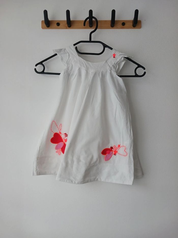 Robe fille été à volant 23 mois Jean Bourget