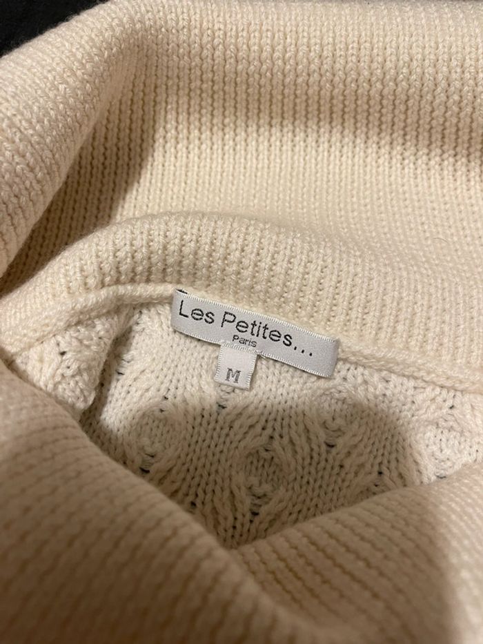 Pull chaud écru - Les Petites - Taille M - photo numéro 3