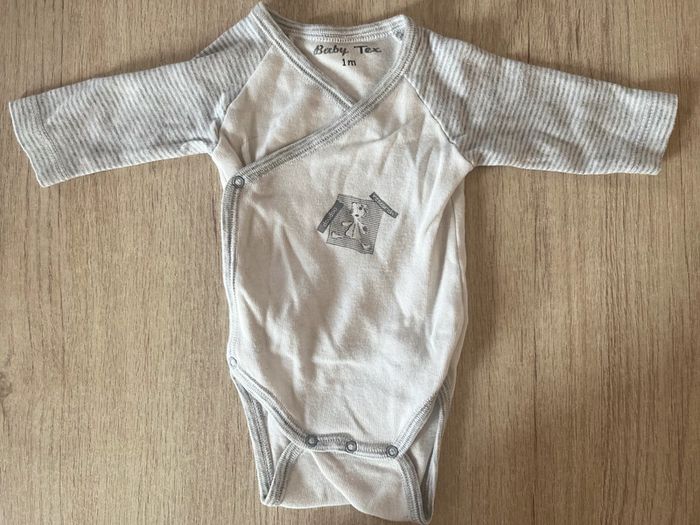 Body manches longues - 1 mois - Lot de 2 - photo numéro 4