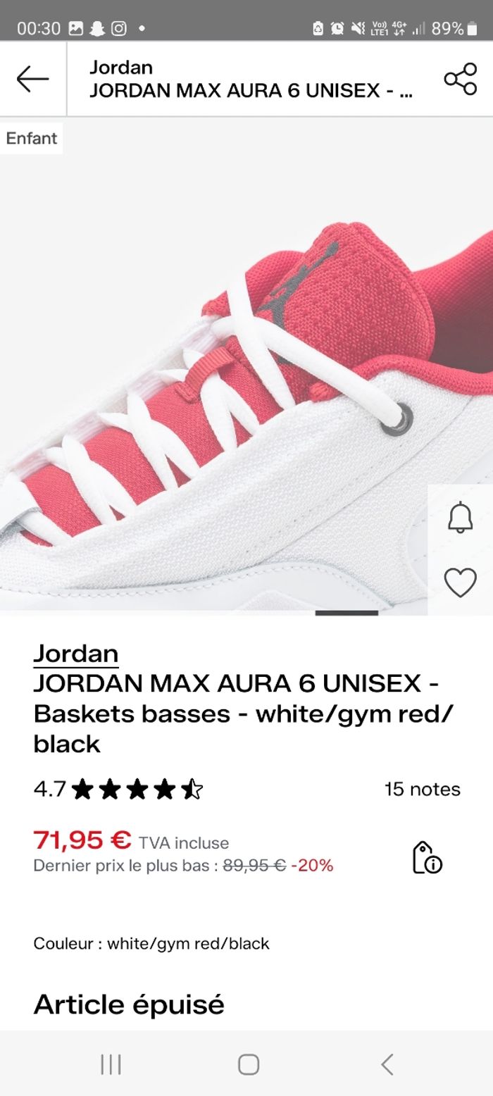 Jordan aura 6 - photo numéro 9
