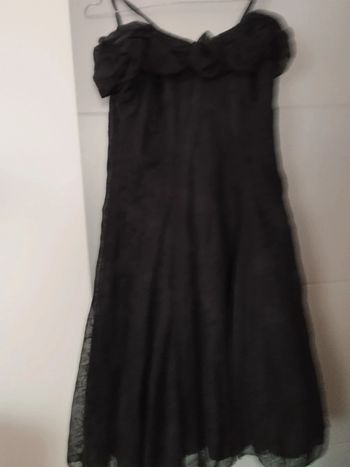 Superbe robe noire habillée taille 44 yessica