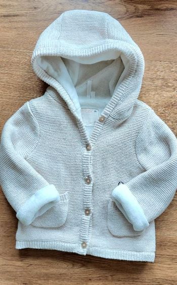Veste gilet chaud 12 mois