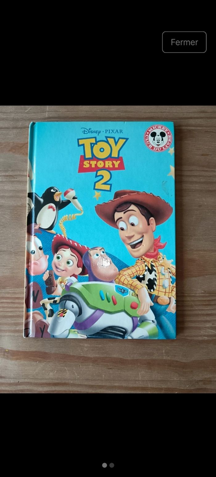 Livre Toy story