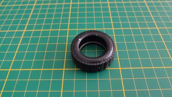 Pneu seul pièce détachée miniature Bburago Burago Ferrari GTO 1962 1/18 1/18e 1/18ème #C48