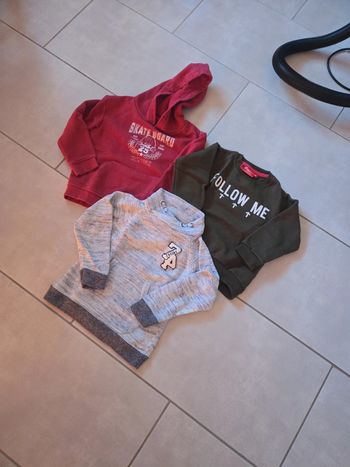 Lot sweats et pull