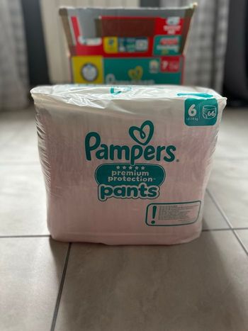 Couche Pampers Premium Protection Pants T.6 - 132 couches