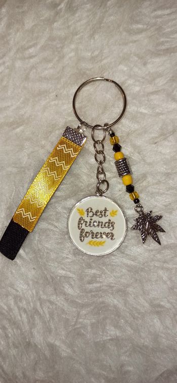 Porte clé amis " Best friends forever "