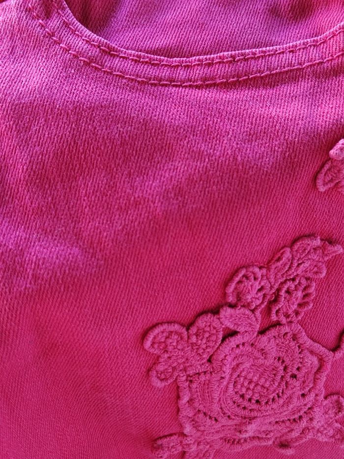 Short en jean rose - photo numéro 4