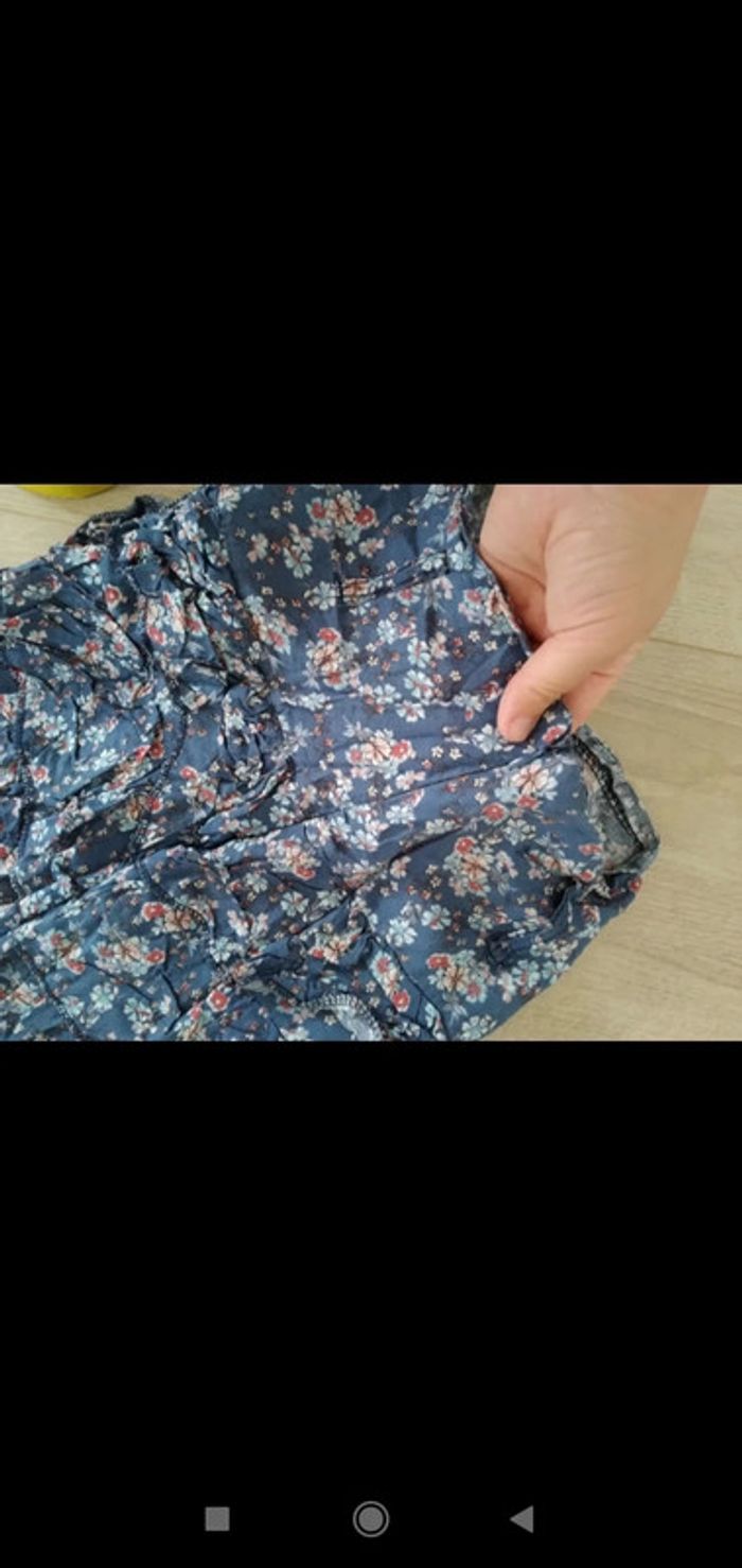 Jupe fleuris taille 38 💙 - photo numéro 4