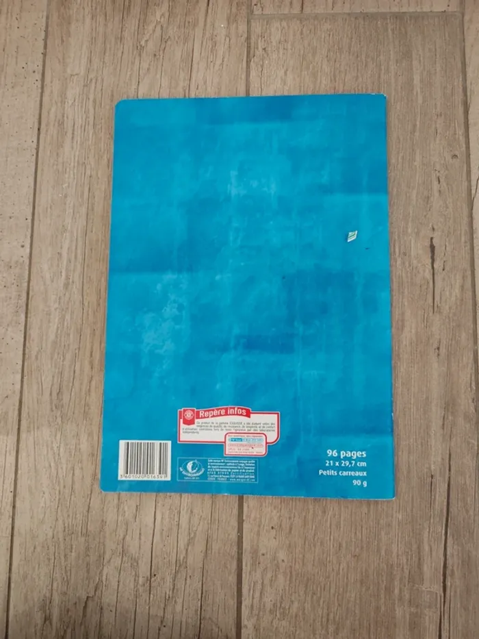 Lot de fournitures d'école cahier règle - photo numéro 3