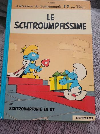 BD "Le schtroumpfissime"