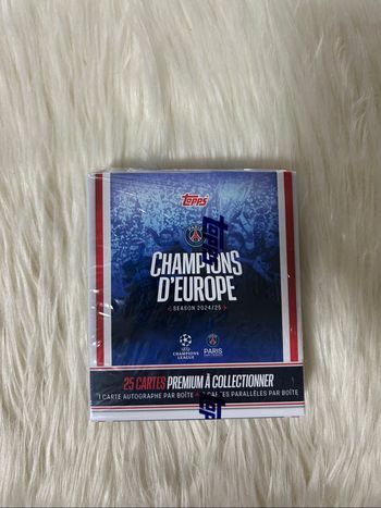 Topps Paris Saint - Germain : Champions d’Europe Saison 2024 - 2025