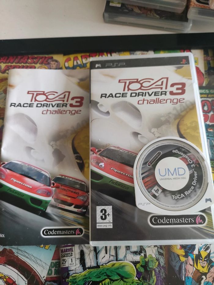 Toca rice driver 3 challenge PSP