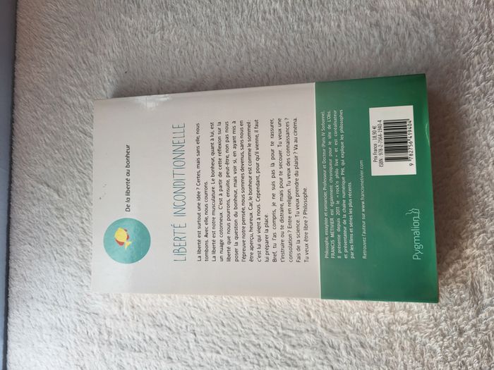 Livre Liberté Inconditionnelle - Francis Métivier - Pygmalion - photo numéro 6