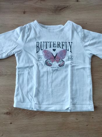 T shirt manches longues in extenso 3ans