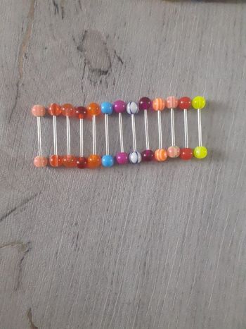 Lot piercings langues