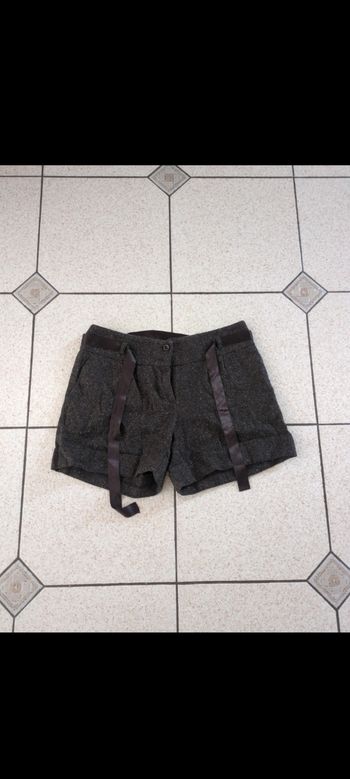 Short hiver camaïeu 38 avec ceinture