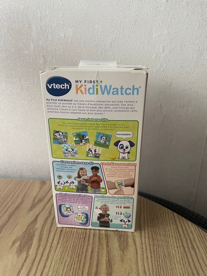 Montre My First KidiWatch de Vtech bleu - photo numéro 2