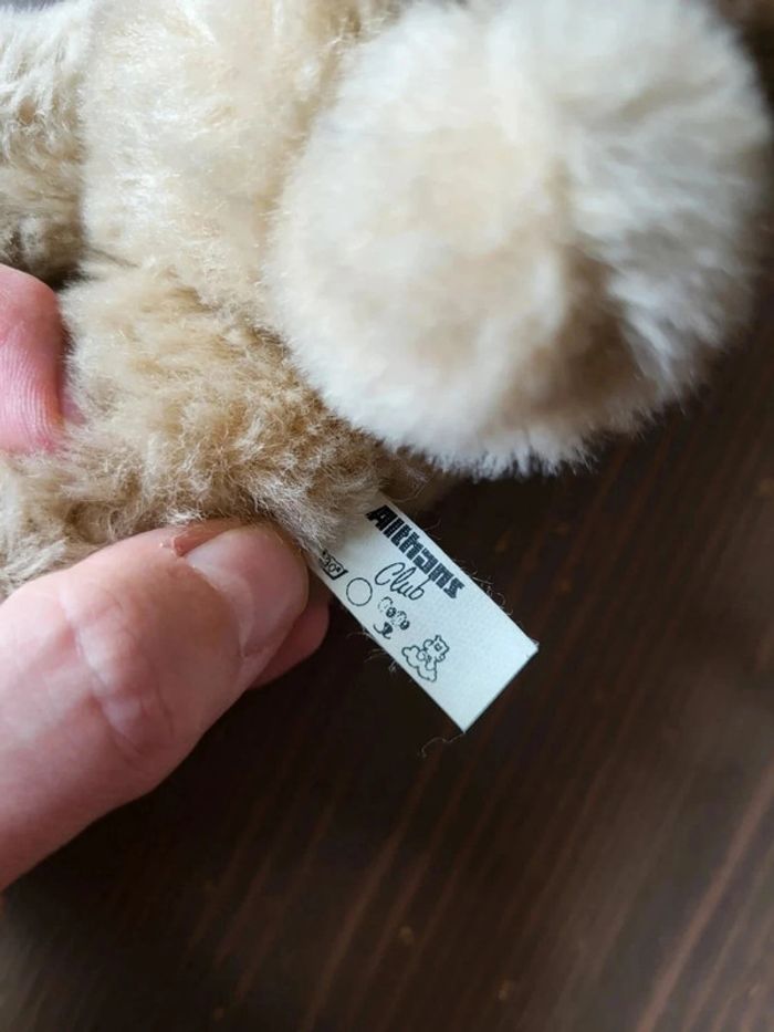 Petit nounours en peluche Althans Club - photo numéro 4